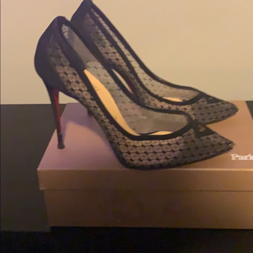 Lace Louboutin size 12
